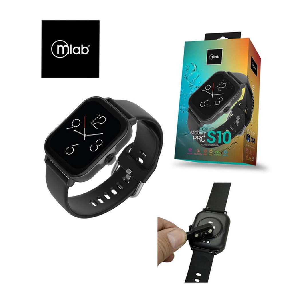 RELOJ SMARTWATCH BT MOBILITY BLACK