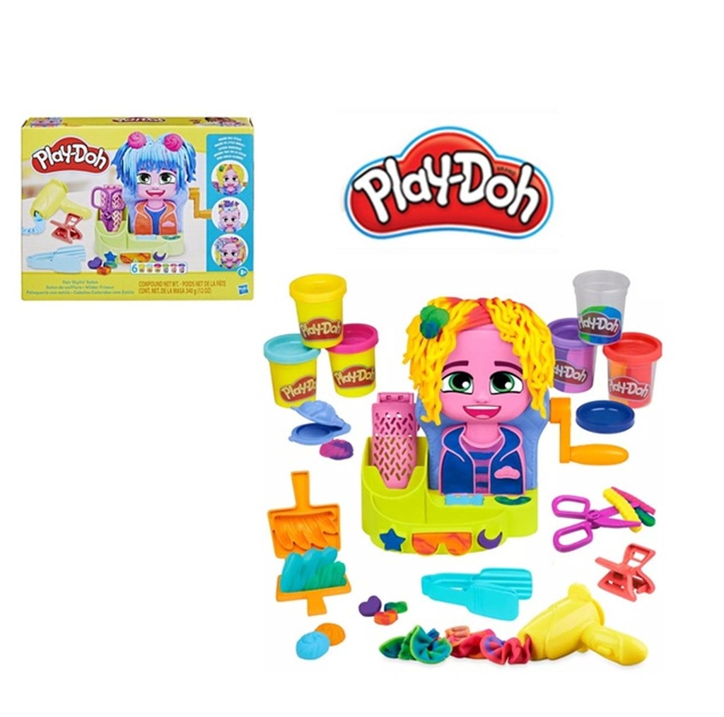 PLAY-DOH PELUQUERÍA CON ESTILO