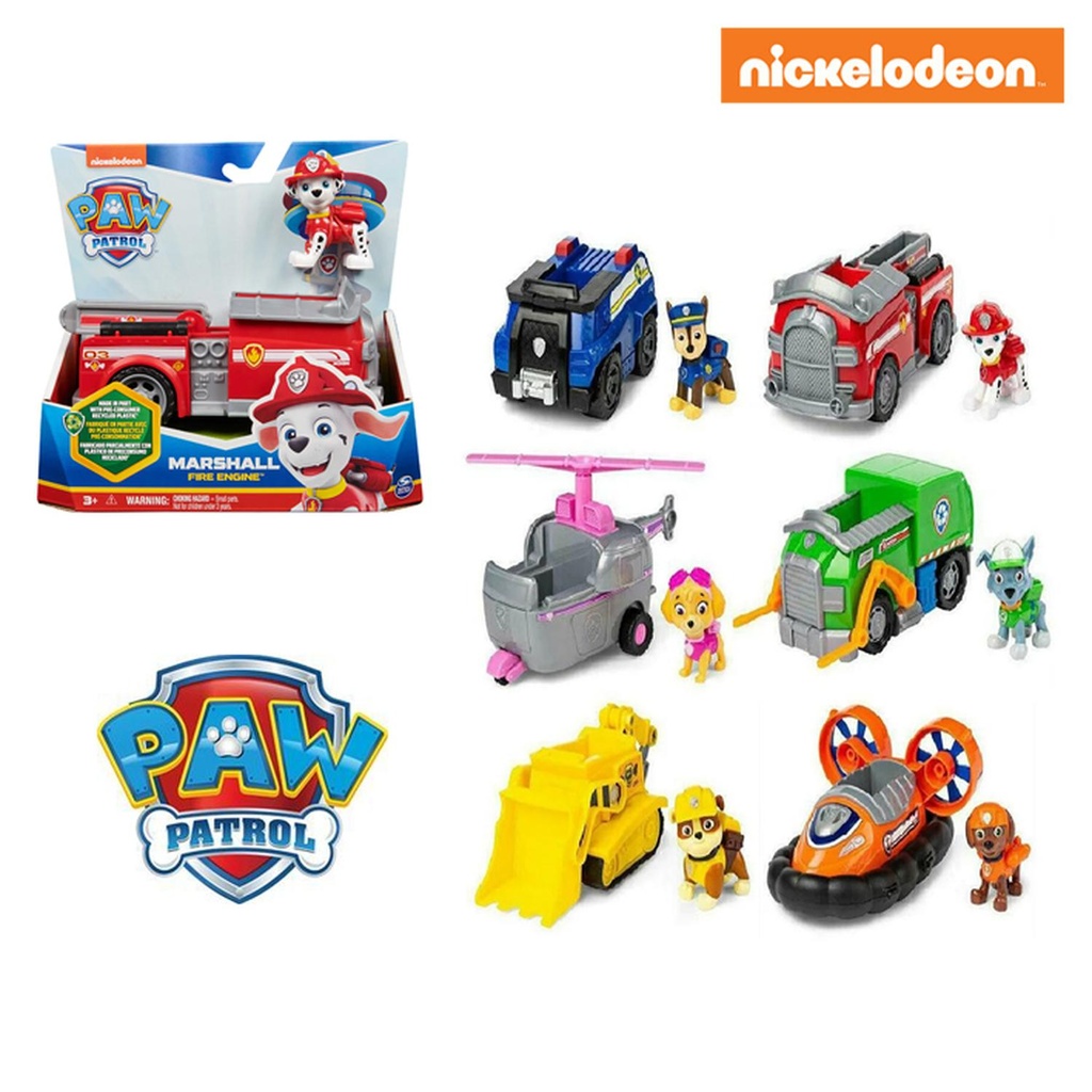 PAW PATROL VEHICULOS SUSTENTABLES