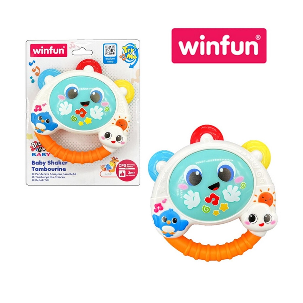 PANDERETA SENSORIAL PARA BEBE REF.240802