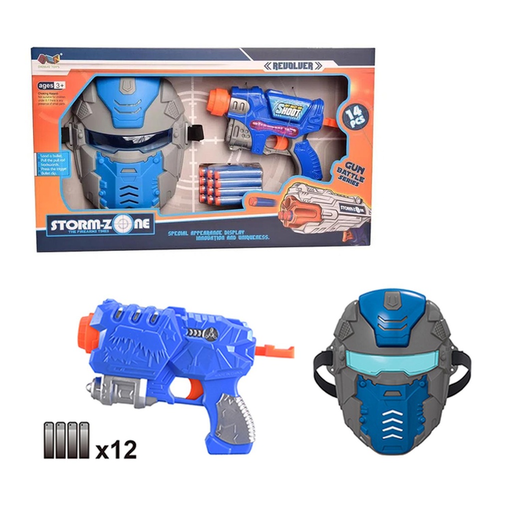 LANZA DARDO CON MASCARA