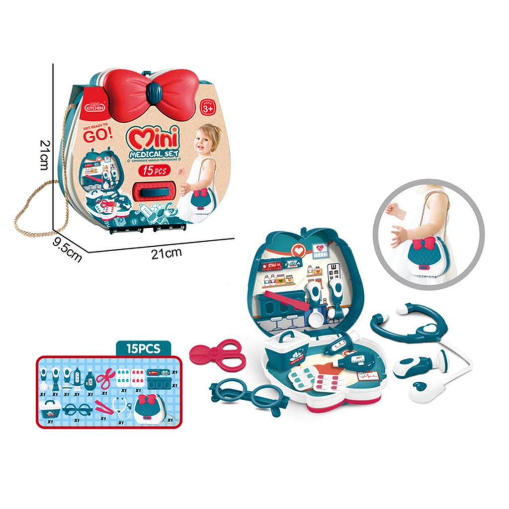 CARTERA SET DE DOCTOR 14 PCS.