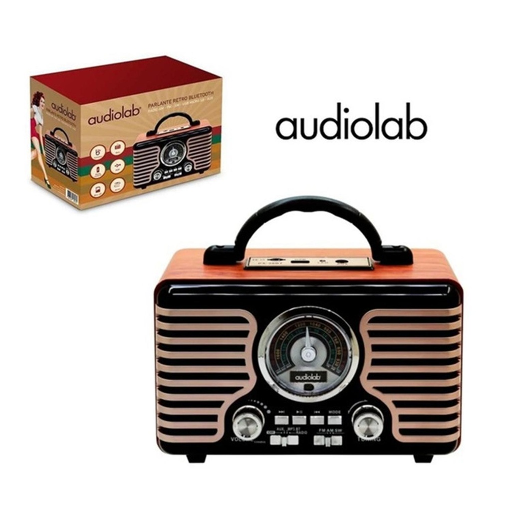 PARLANTE RETRO BT