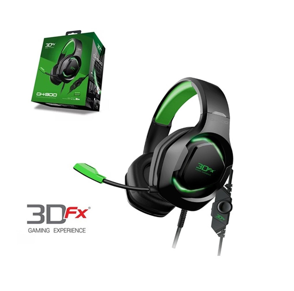 AUDIFONO GAMER 3DFX GH-900