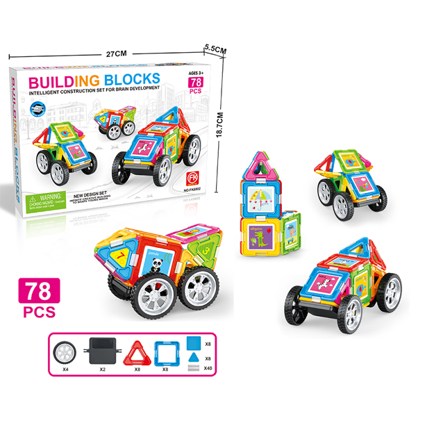 BLOQUES CONSTRUCCION 76 PCS.