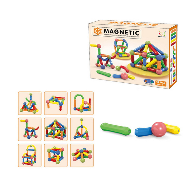SET CONSTRUCCION MAGNETIC 42 PCS.