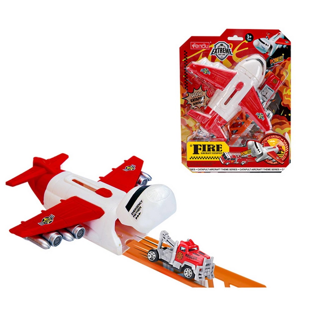 AVION BOMBERO CON CATAPULTA