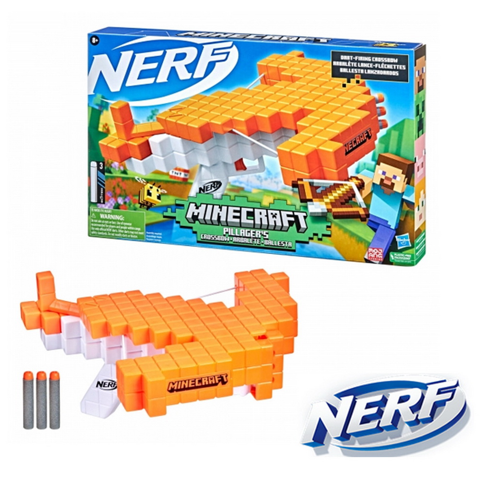 NERF MINECRAFT BALLESTA (ISO)
