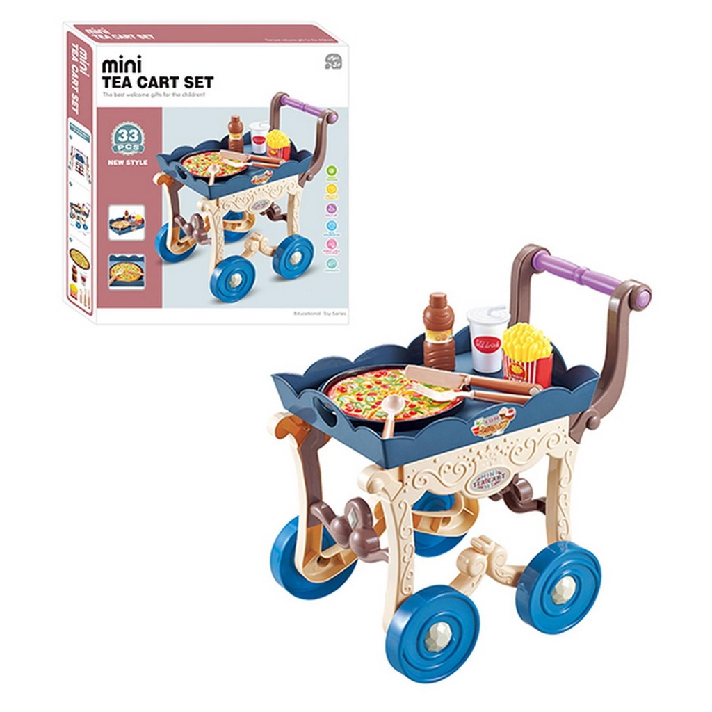 CARRITO DE PIZZA 33 PCS.
