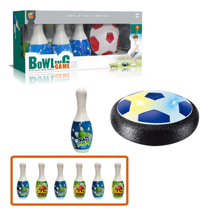 BOWLING CON PELOTA DISCO A PILAS