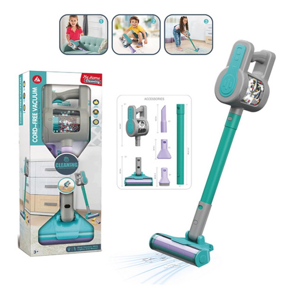 ASPIRADORA MANUAL A PILAS