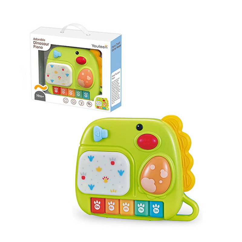 PIANO TAMBOR INFANTIL DINO