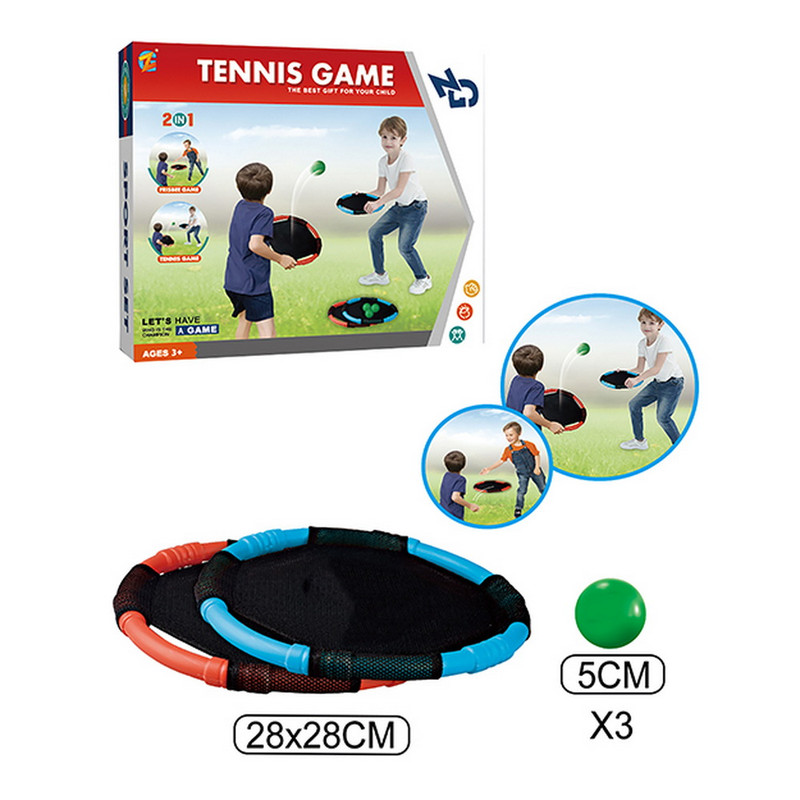 JUEGO FRISBEE DOS EN 1