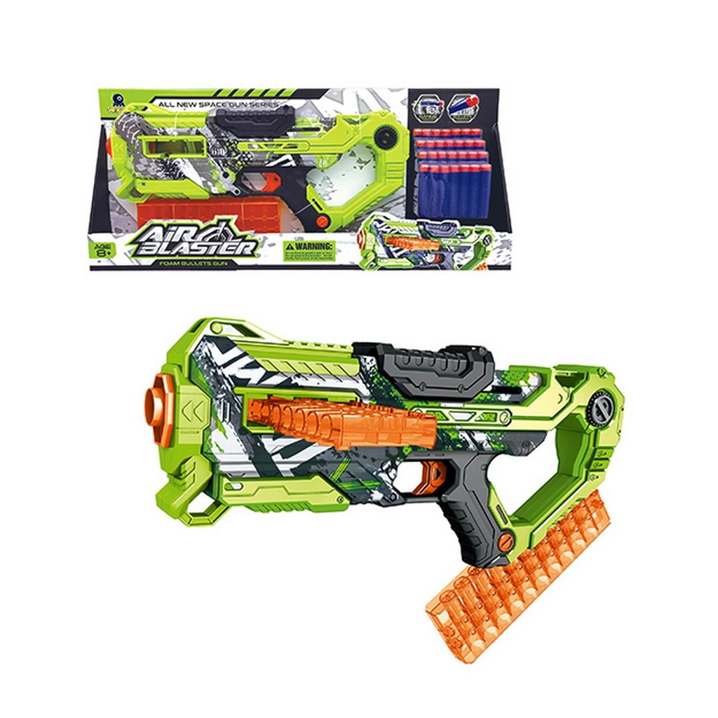 PISTOLA LANZA DARDO SOFT 28 TIROS