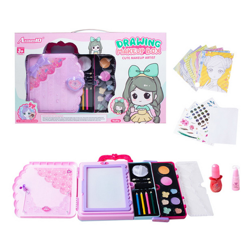 MAQUILLAJE MALETA Y PLANTILLAS