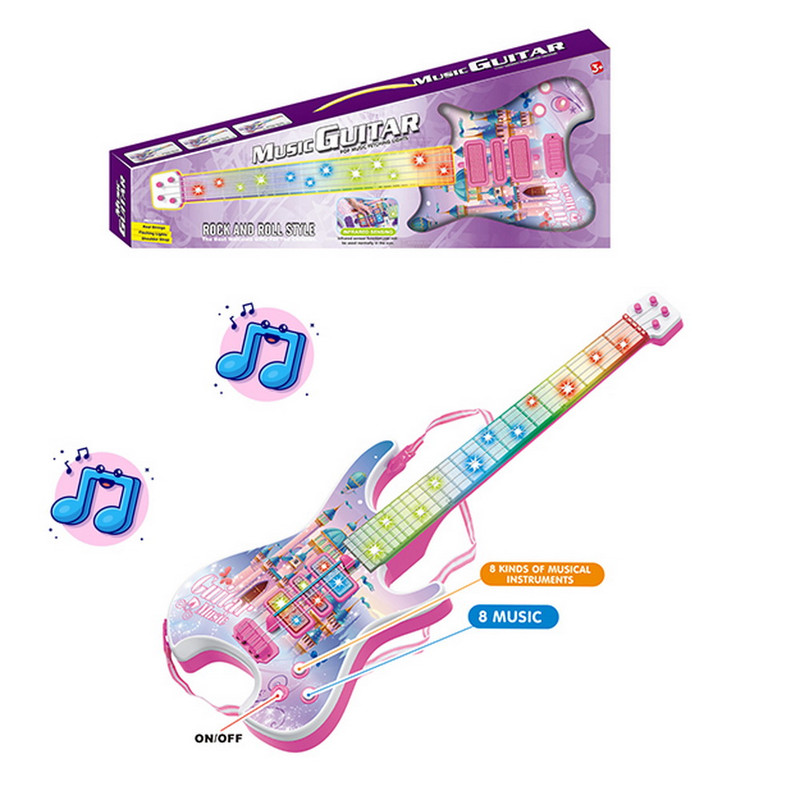 GUITARRA ROCK PINK