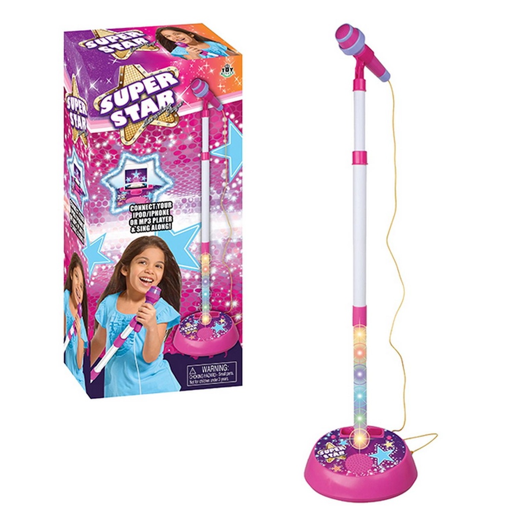 MICROFONO CON LUCES