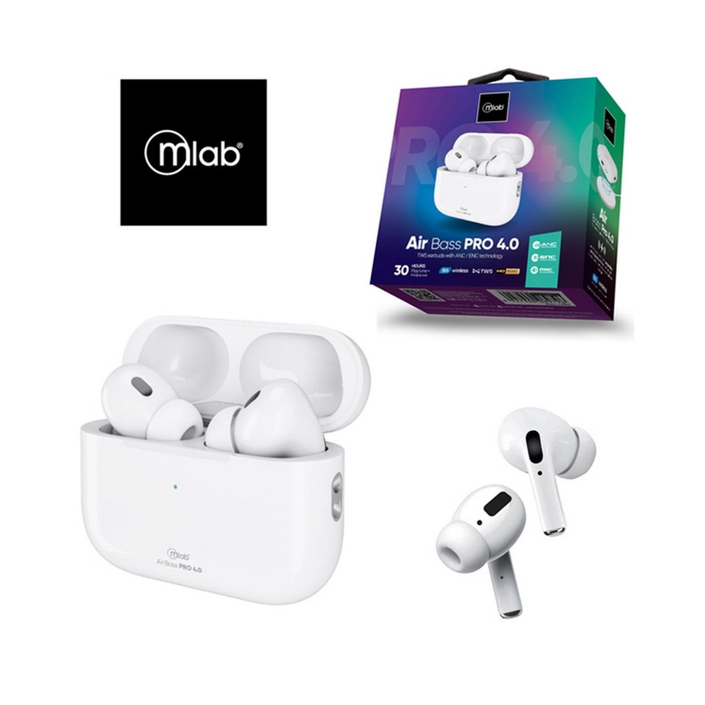 AUDIFONO AIR BASS 4.0 BLANCO MLAB