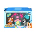 SET 2 MASCOTAS Y ACCESORIOS