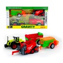 TRACTOR FRICCION CON 3 DIF. REMOLQUES