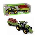 TRACTOR CON REMOLQUE Y LEÑA [B1815878]