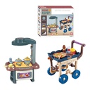 SET COCINA Y CARRITO DE TE 