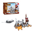BLOQUES PARA ARMAR PIRATA 238 PCS.