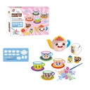 TAZAS CERAMICA PARA PINTAR 16 PCS.