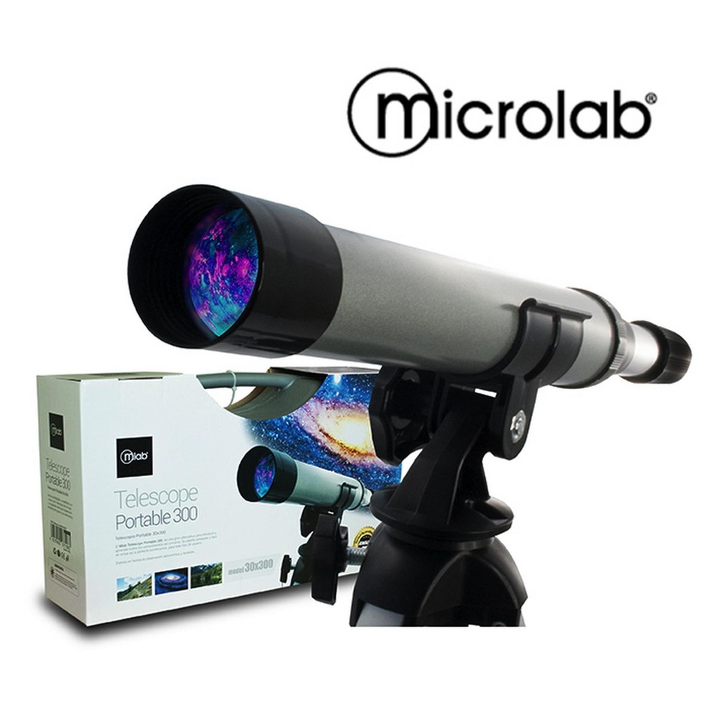 TELESCOPIO CON MALETA 30X300MM MLAB