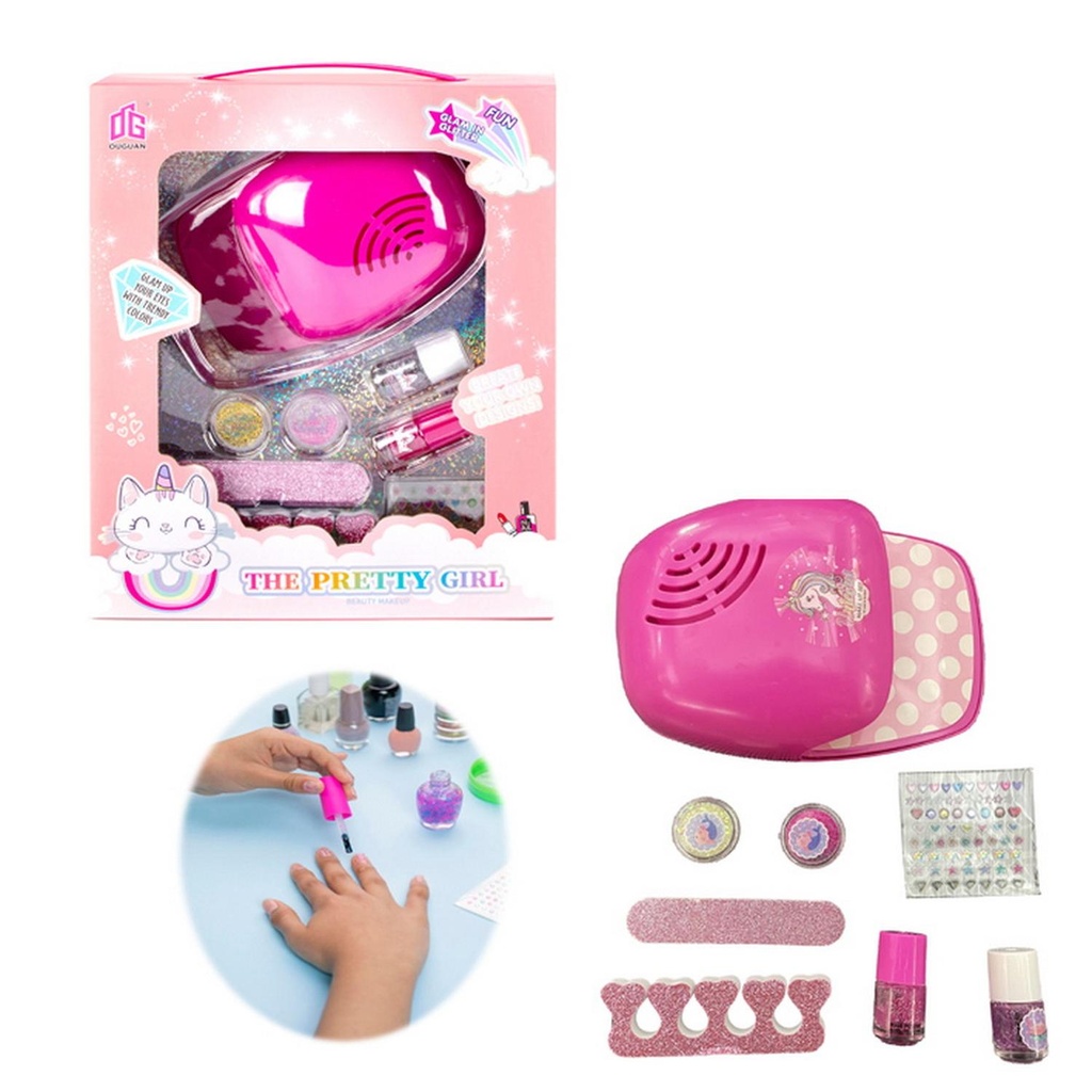 SET MANICURA CON SECADOR