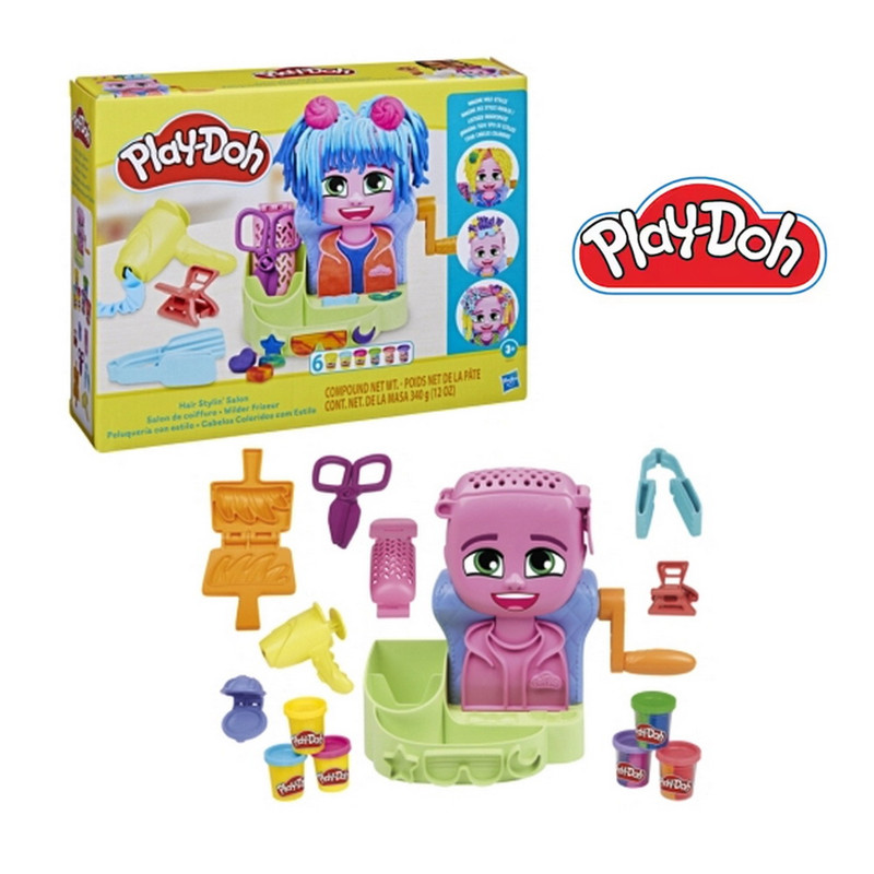 PLAY-DOH PELUQUERÍA CON ESTILO