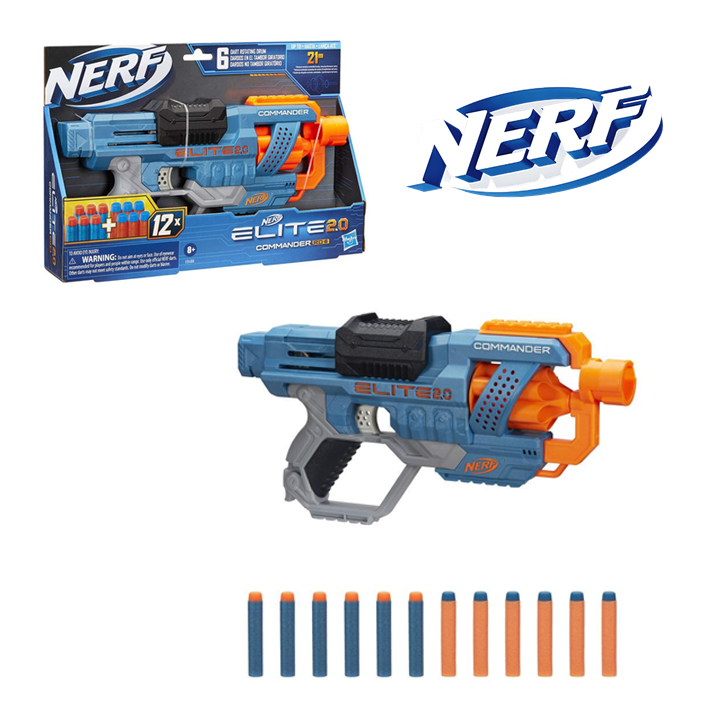 NERF ELITE 2.0 COMMANDER RD-6