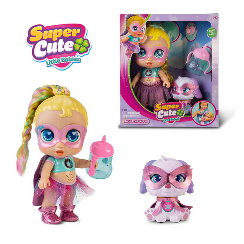 MUÑECA SUPER CUTE Y SU MASCOTA