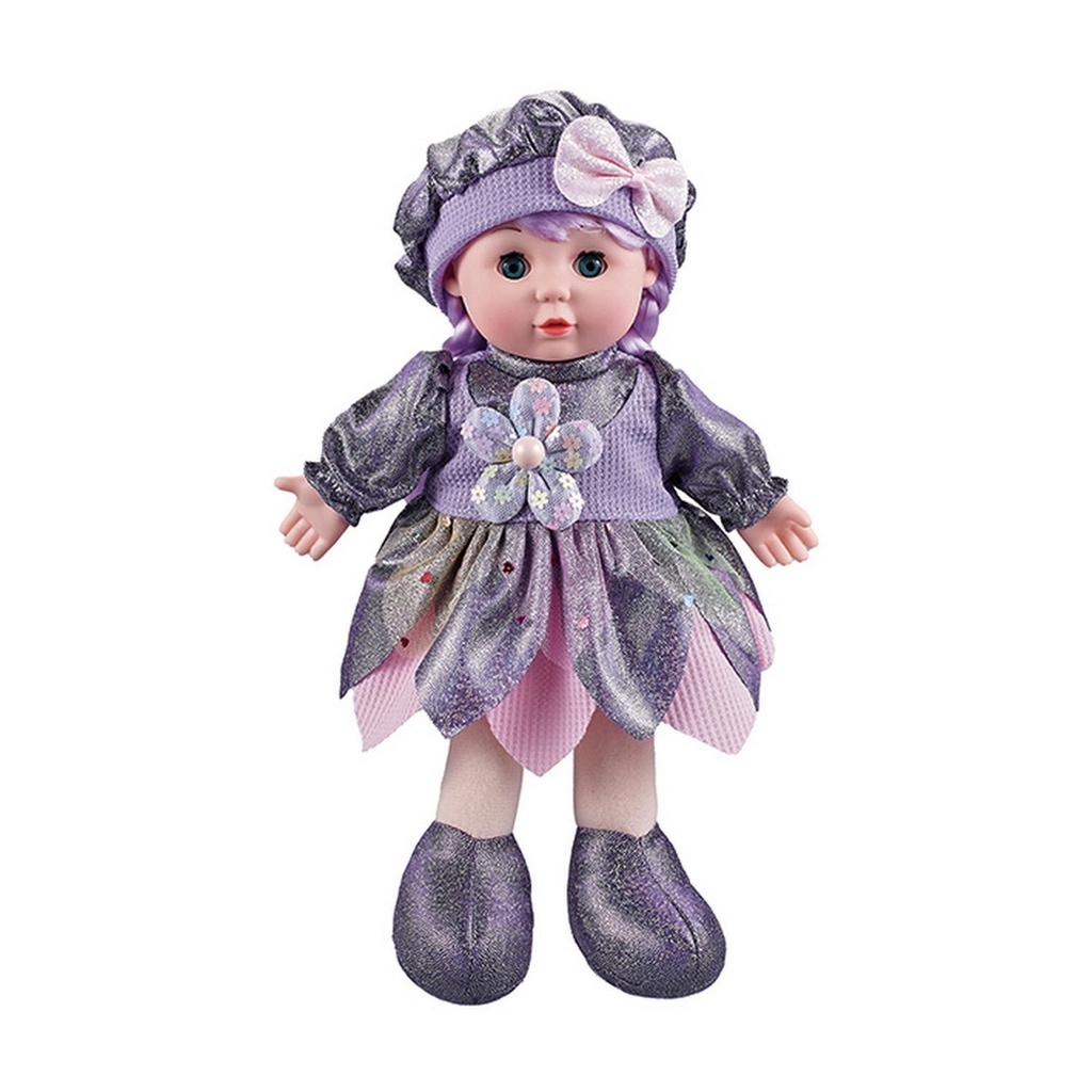 MUÑECA CON VESTIDO FLOR