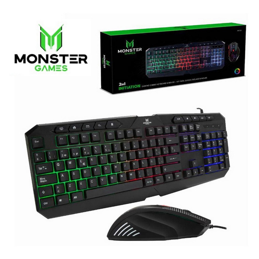 KIT GAMER TECLADO + MOUSE