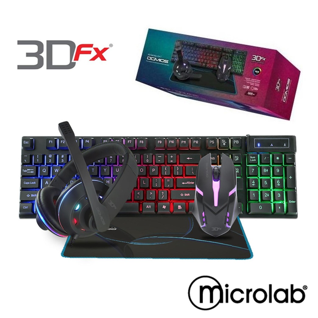 KIT GAMER 4 EN 1 OGMIOS