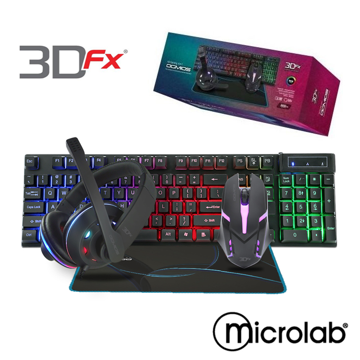 KIT GAMER 4 EN 1 OGMIOS