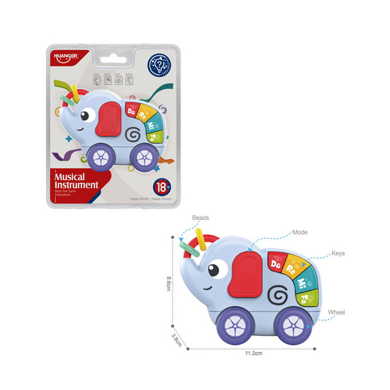 DISPLAY CASCABEL ELEFANTE SONIDOS