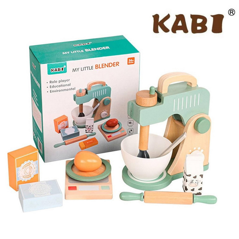 BATIDORA PEDESTAL DE MADERA             