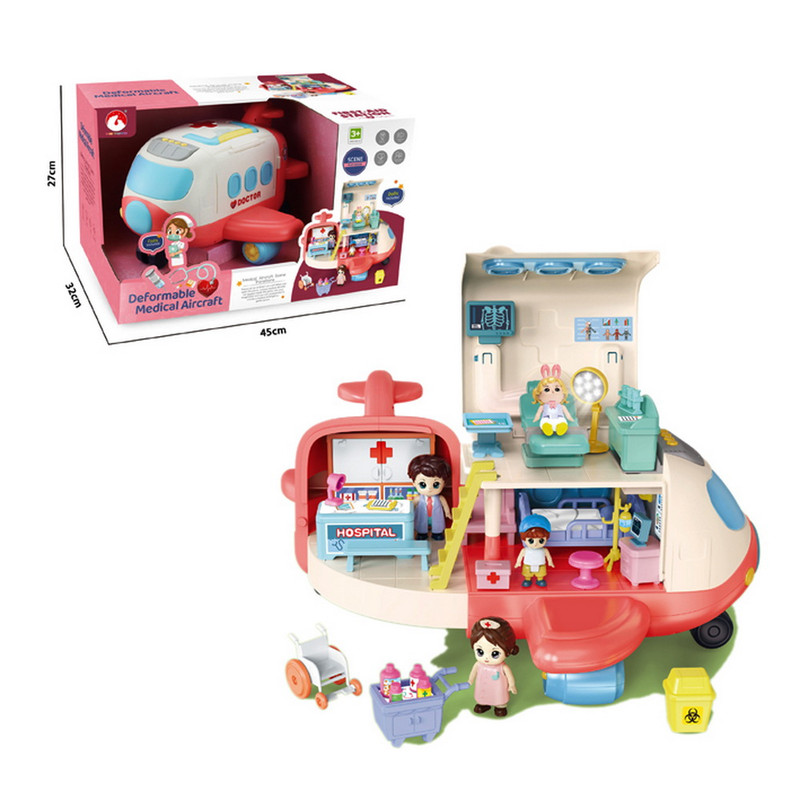 AVION TRANSFORMA EN HOSPITAL            