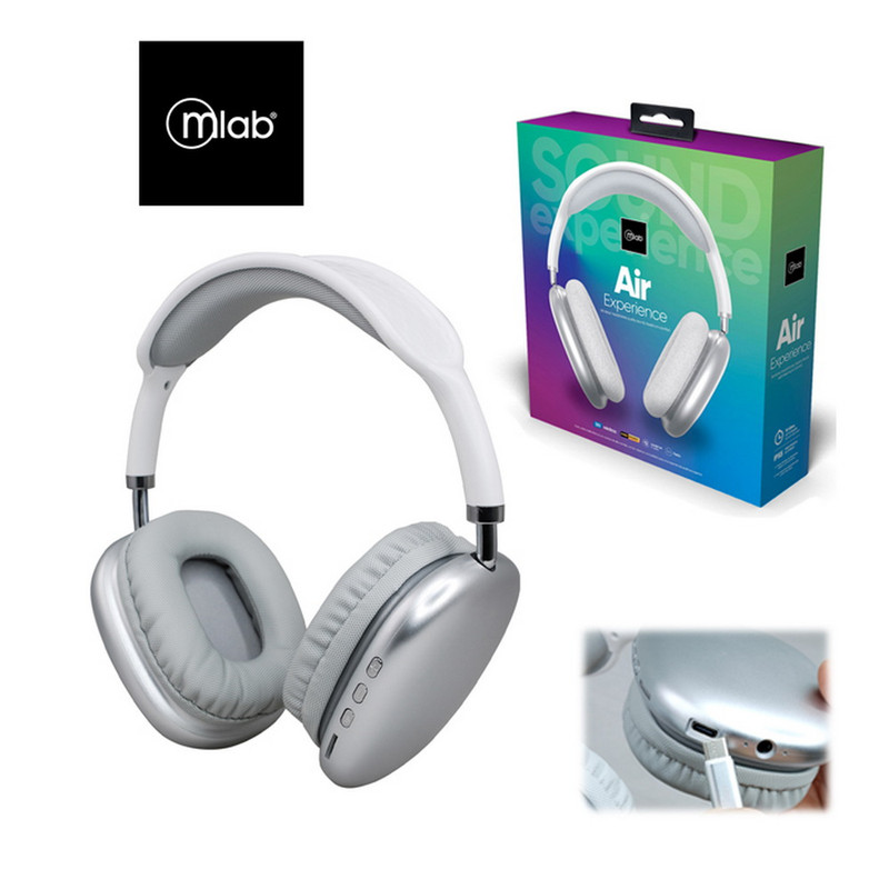 AUDIFONO HEADPHONE BLUETOOTH SILVER