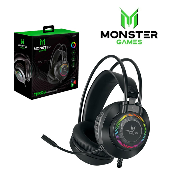 AUDIFONO GAMER MONSTER                  