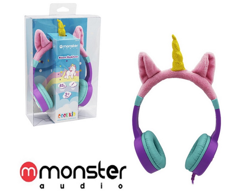 AUDIFONO CON CABLE UNICORNIO COLORES