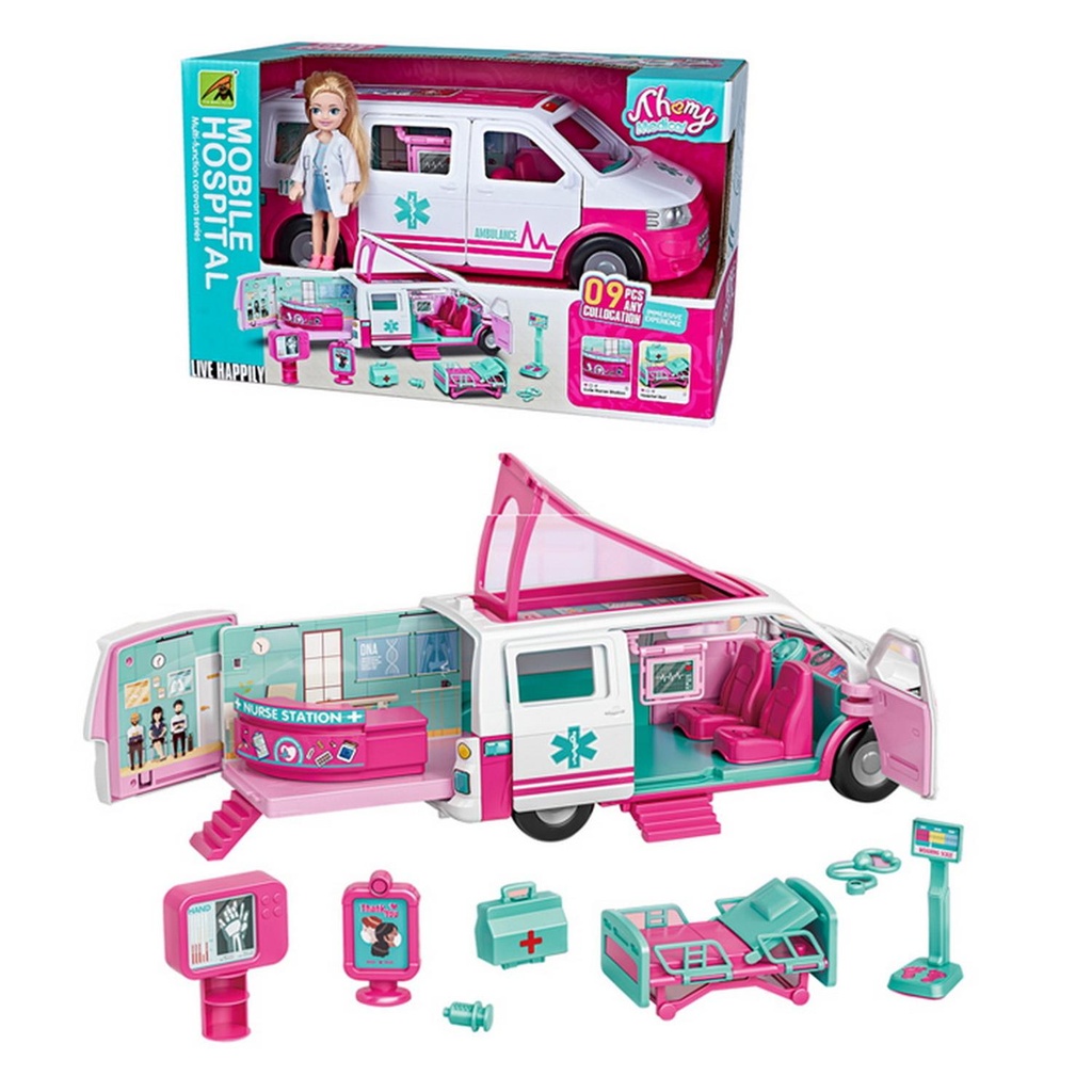 AMBULANCIA CON MUÑECA