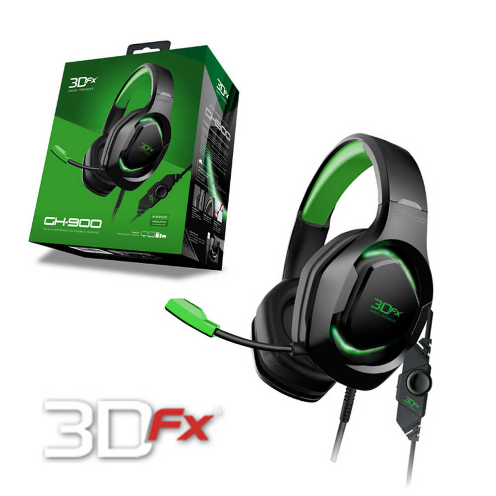 AUDIFONO GAMER 3DFX GH-900