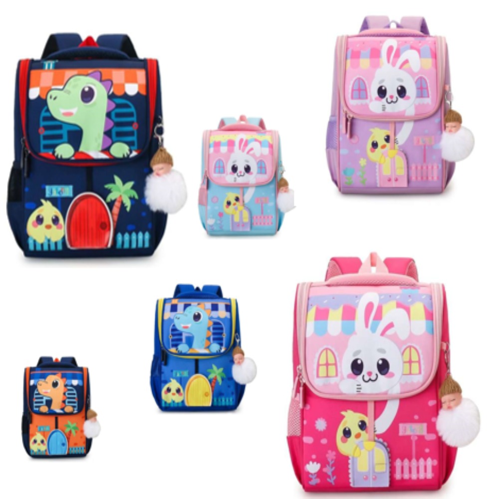 MOCHILA 3D CON ESTUCHE SURTIDAS