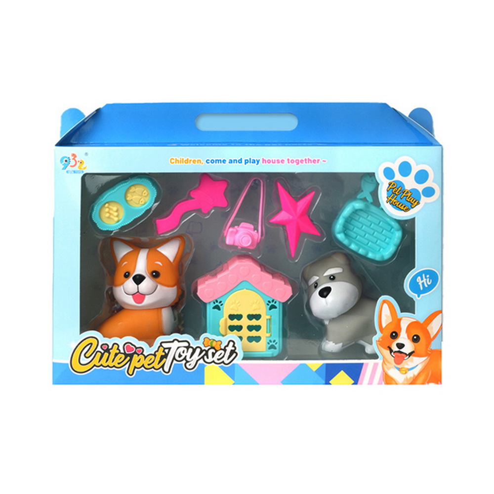 SET 2 MASCOTAS Y ACCESORIOS