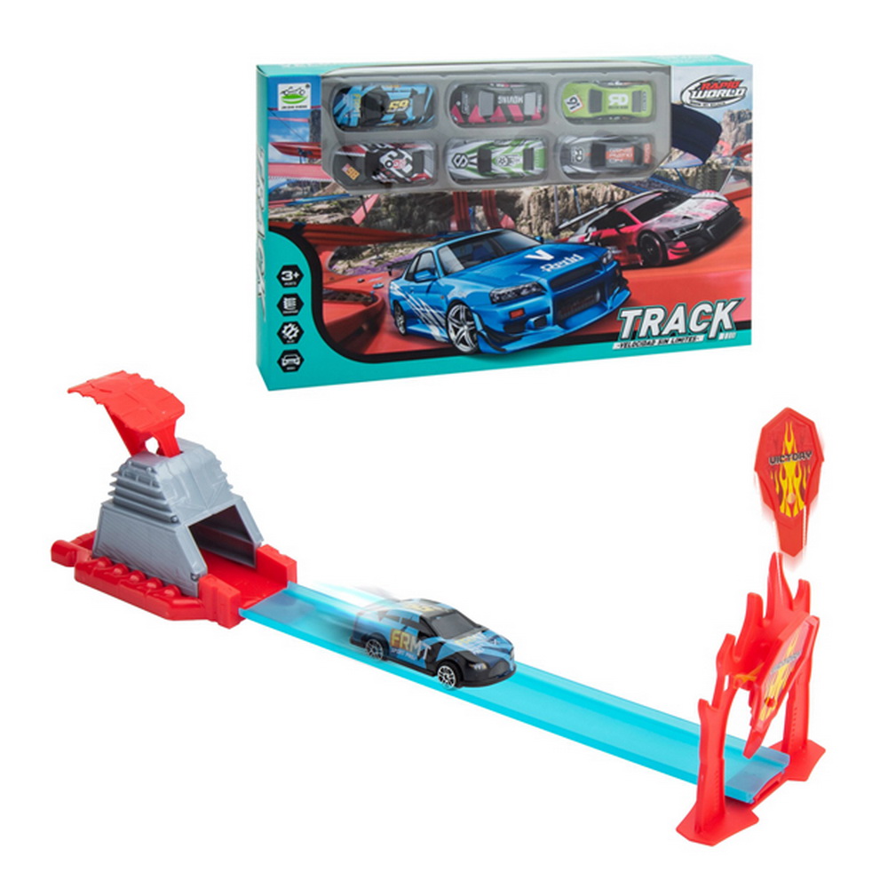 PISTA CON LANZADOR Y AUTITOS