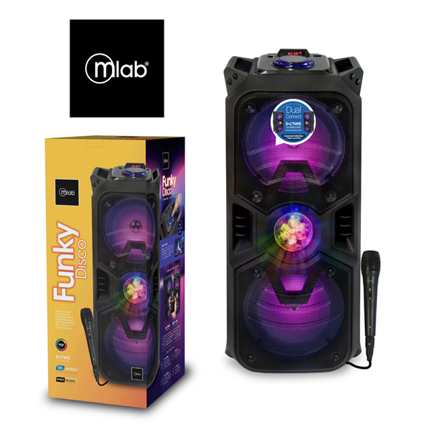 PARLANTE KARAOKE FUNKY DISCO MLAB