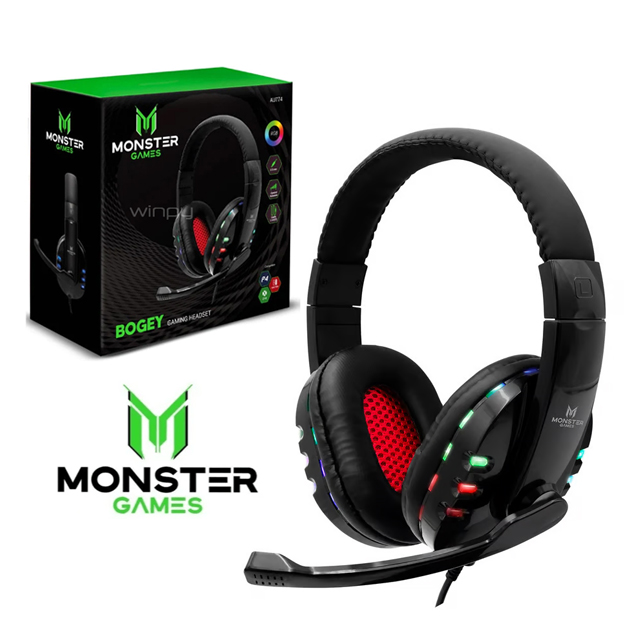 AUDIFONO MONSTER BOGEY GAMES